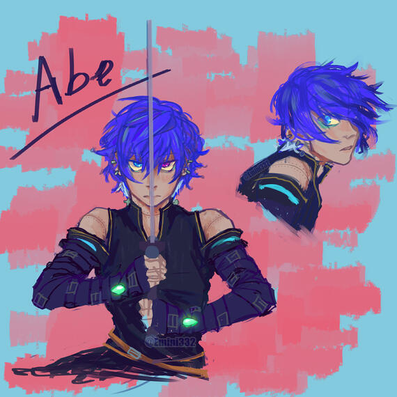 Comic Character Painting Concept